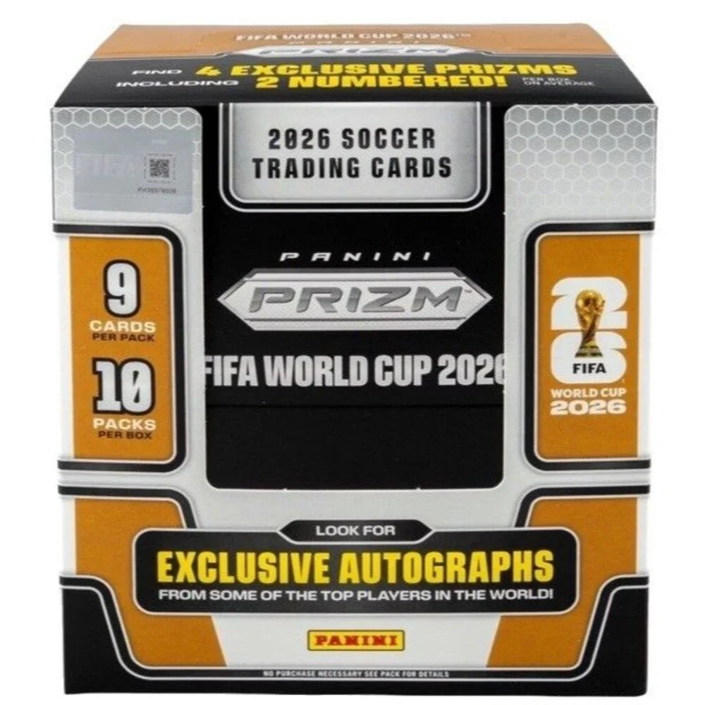 2026 Panini Prizm World Cup Soccer Hobby PreferredTrading Cards Box New